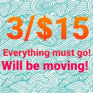 3/$15 on Marked Items!